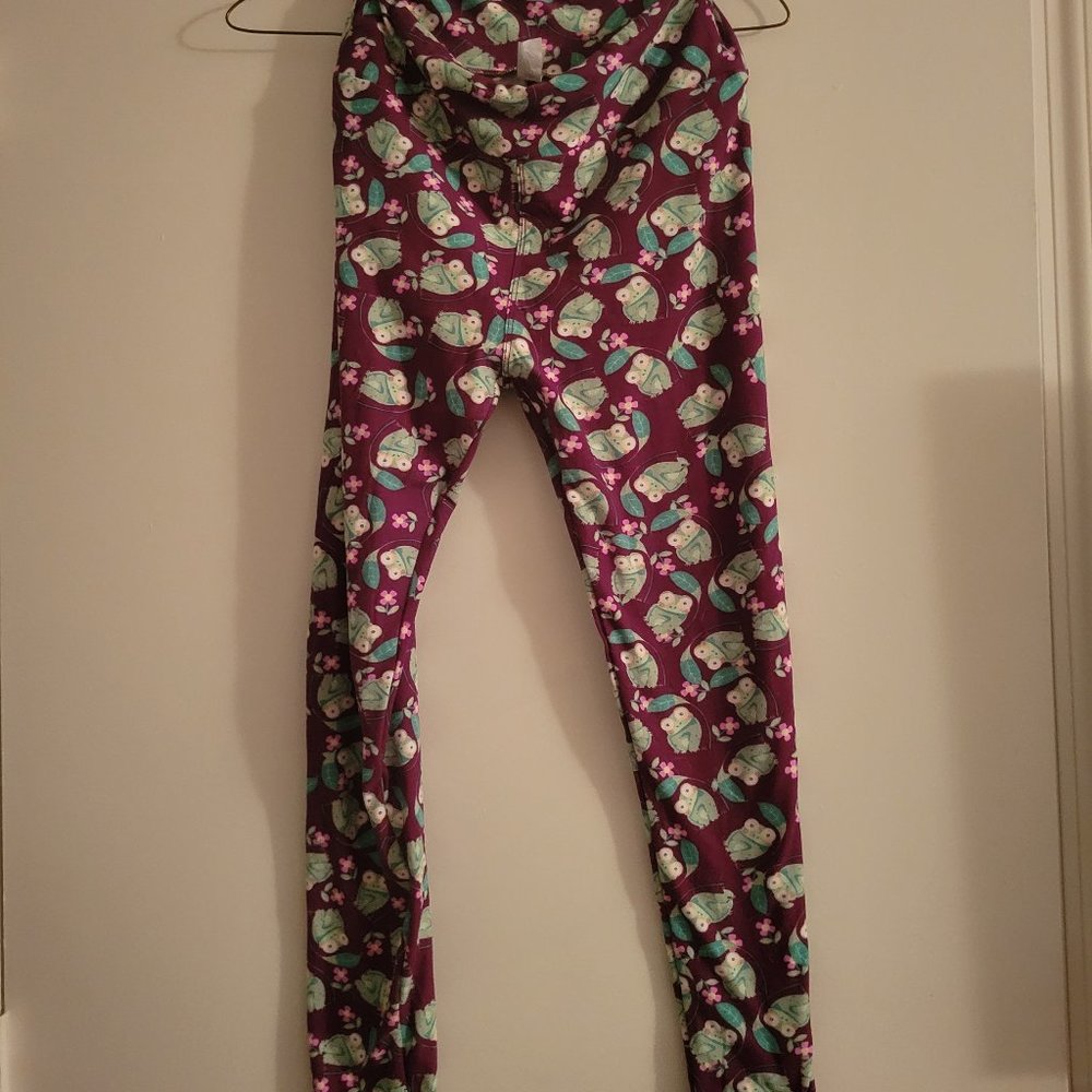 LulaRoe Frog Leggings